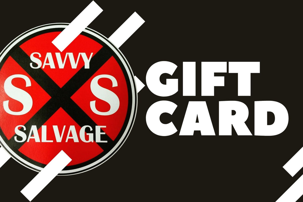 Savvy Salvage Thrift Card