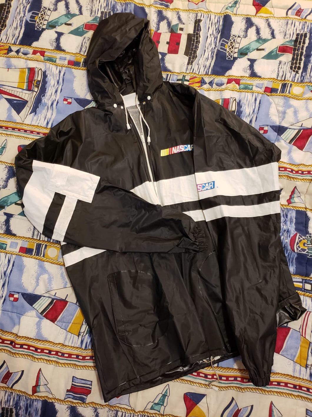 Seven Sons Licensed Nascar Rainmate Rain Jacket Size XL  $25